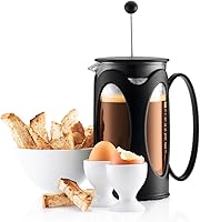 Vista 2 de Bodum CD Kenia 3 Cup Prensa Francesa Negra 3 tazas-11.8 fl oz