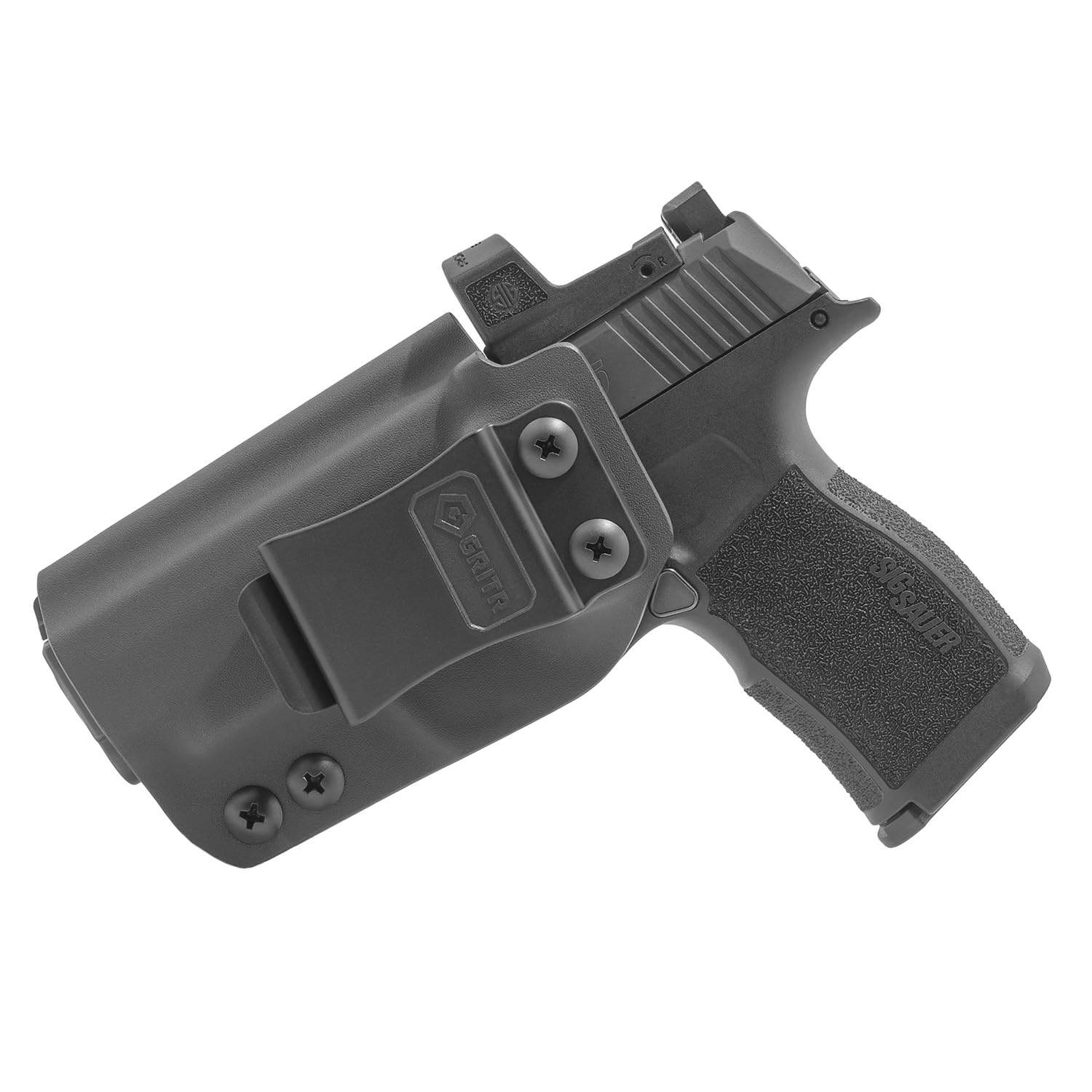 GRITR IWB Kydex Left Hand Gun Holster Fits Sig Sauer P365XL (P365, P365SAS, P365X) with 1.5