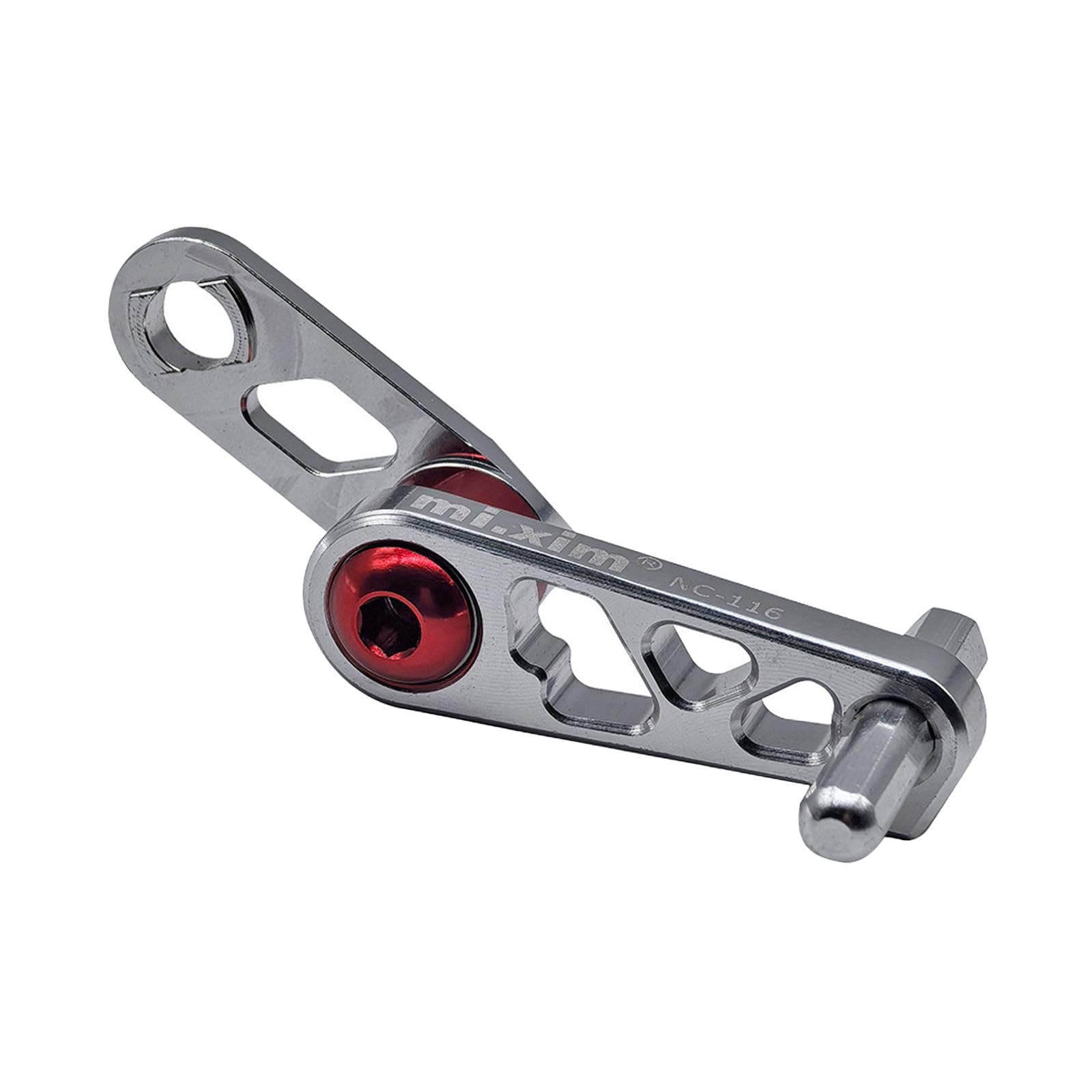 Vaveren Bike Chain Tensioner Bike Chain Stabilizer Gear Lightweight Cycling Parts Rear Derailleur Chain Tensioner for Biking Cycling, Silver
