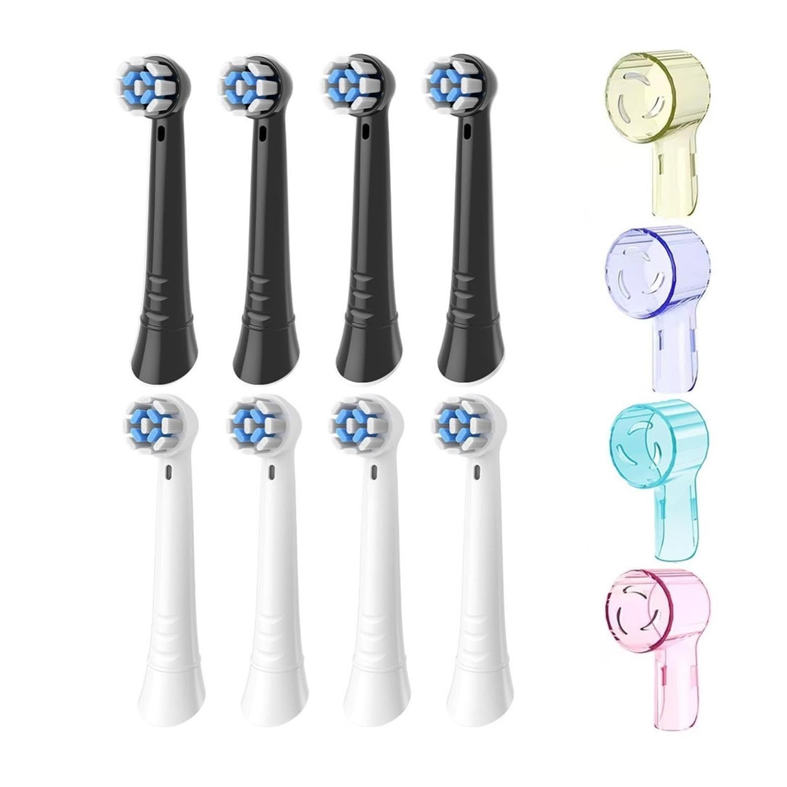 4 paquetes de cabezales de cepillo de repuesto. Compatible con Oral B