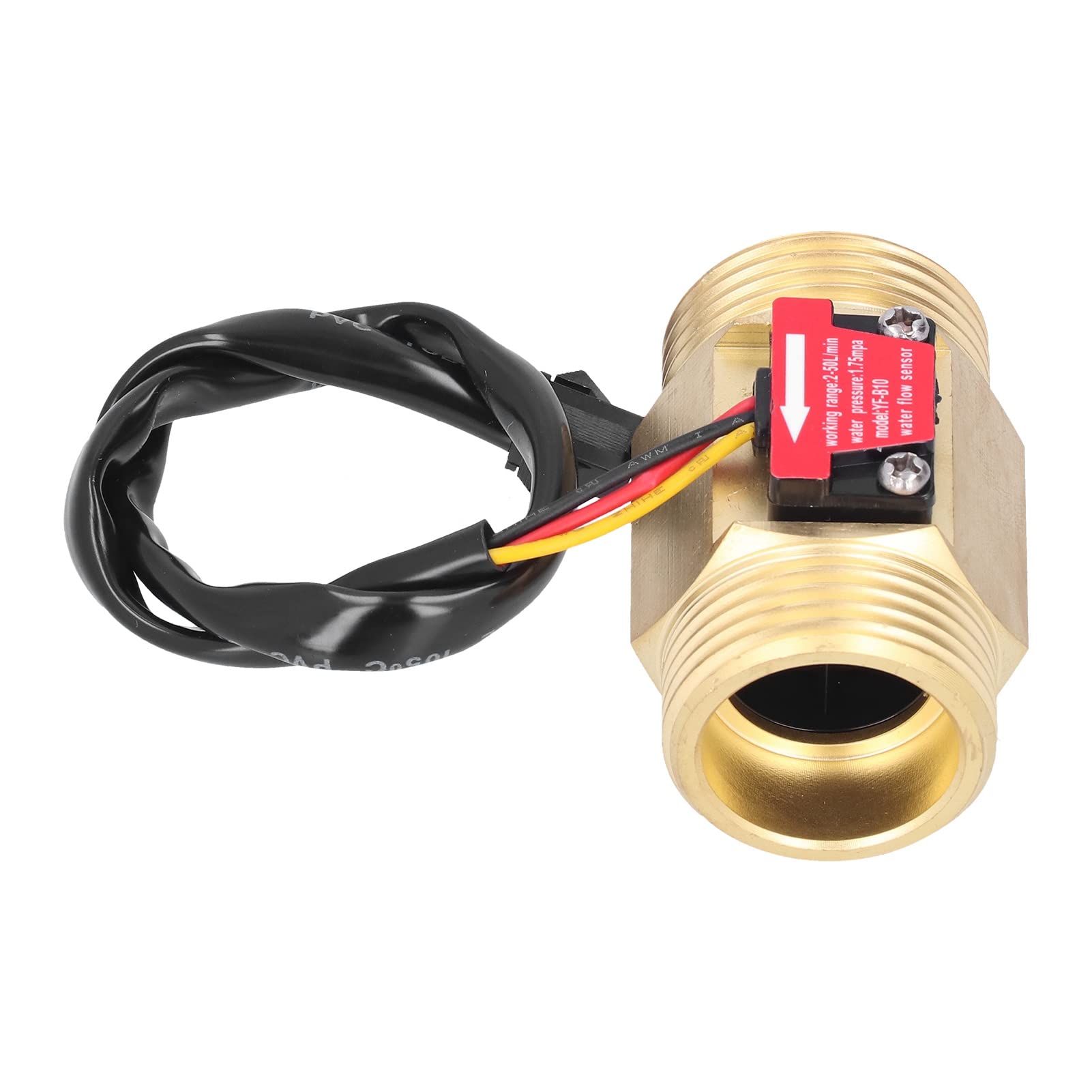 Wasserdurchfluss-Hall-Sensor 0,2–8 L/min G1/4 Zoll – Präziser Durchflusssensor Für Warmwasserbereiter, DC3,5–24V