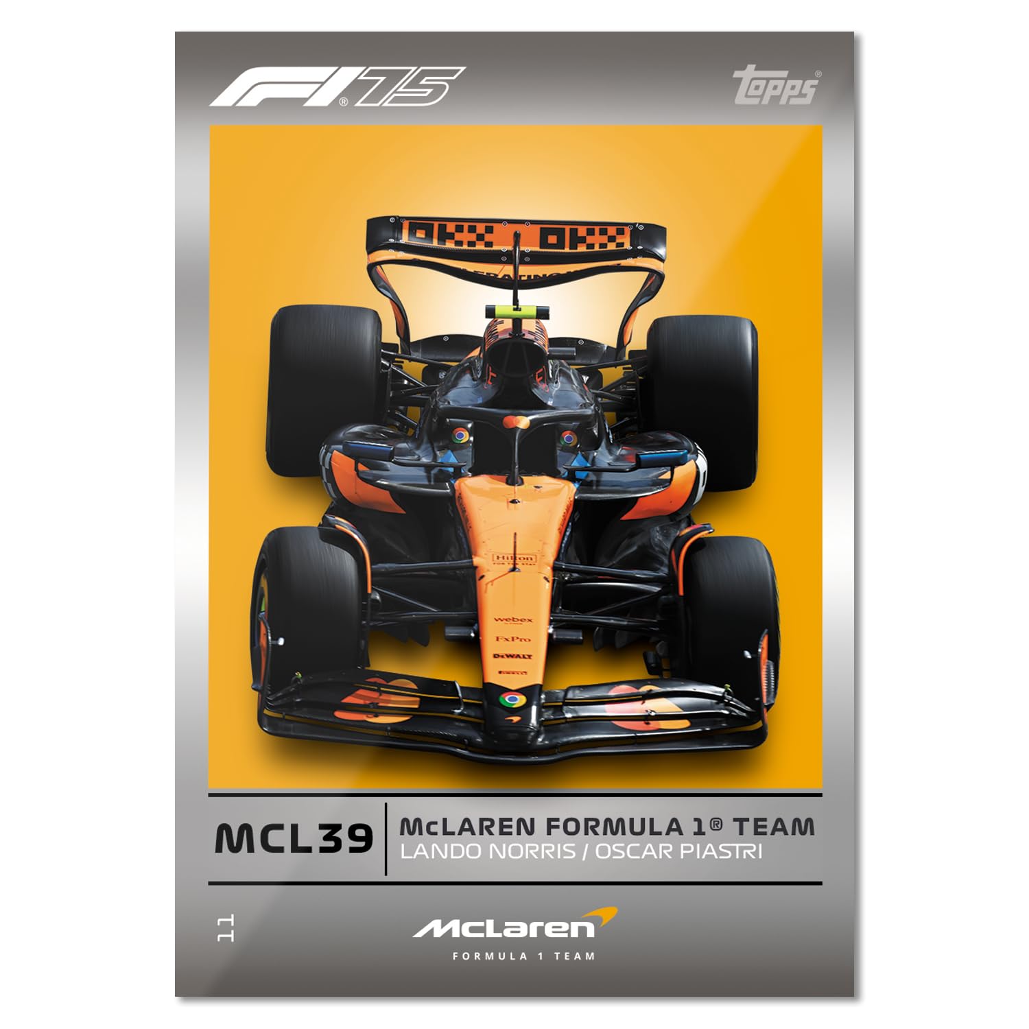 Topps Turbo Attax Formula 1 2025 – Mega Multipack – zawiera 39 kart Turbo Attax i 2 losowe karty Limited Edition.