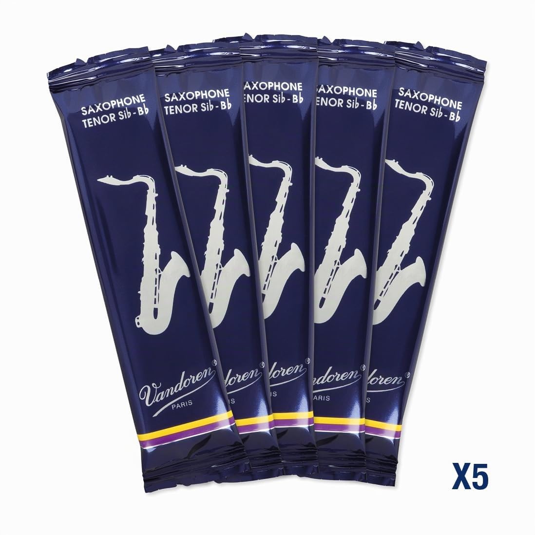 Vandoren SR2235 5 Anches pour Saxophone Ténor 3,5