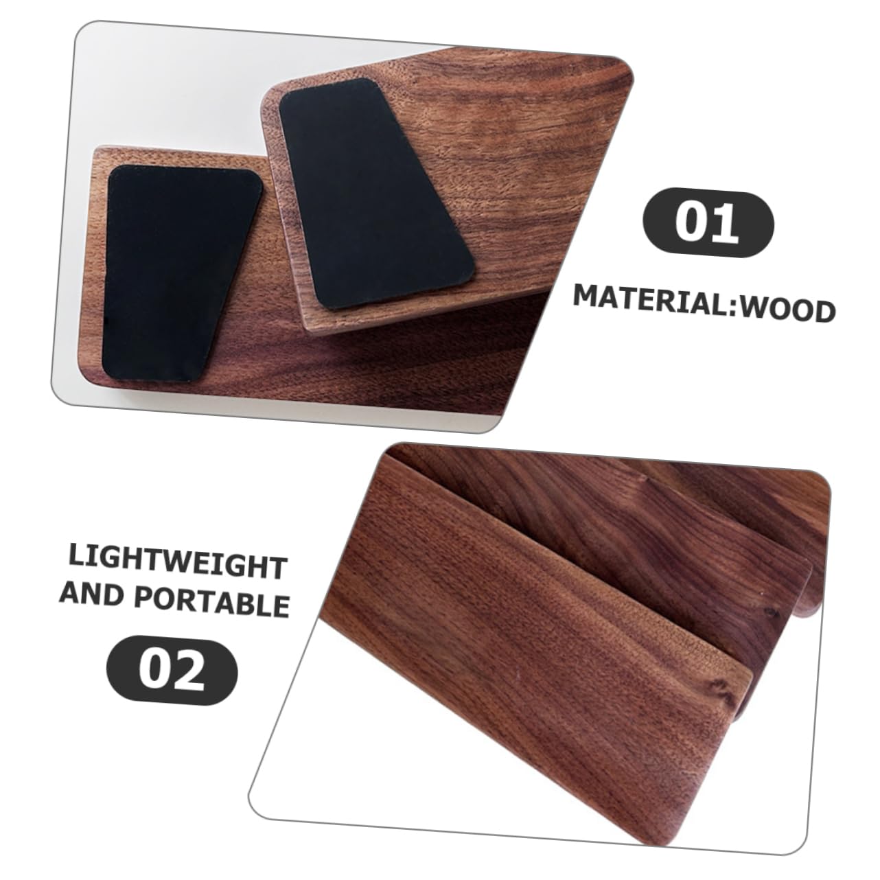 Legno Massello Poggia Polsi per Tastiera Meccanica Tkl