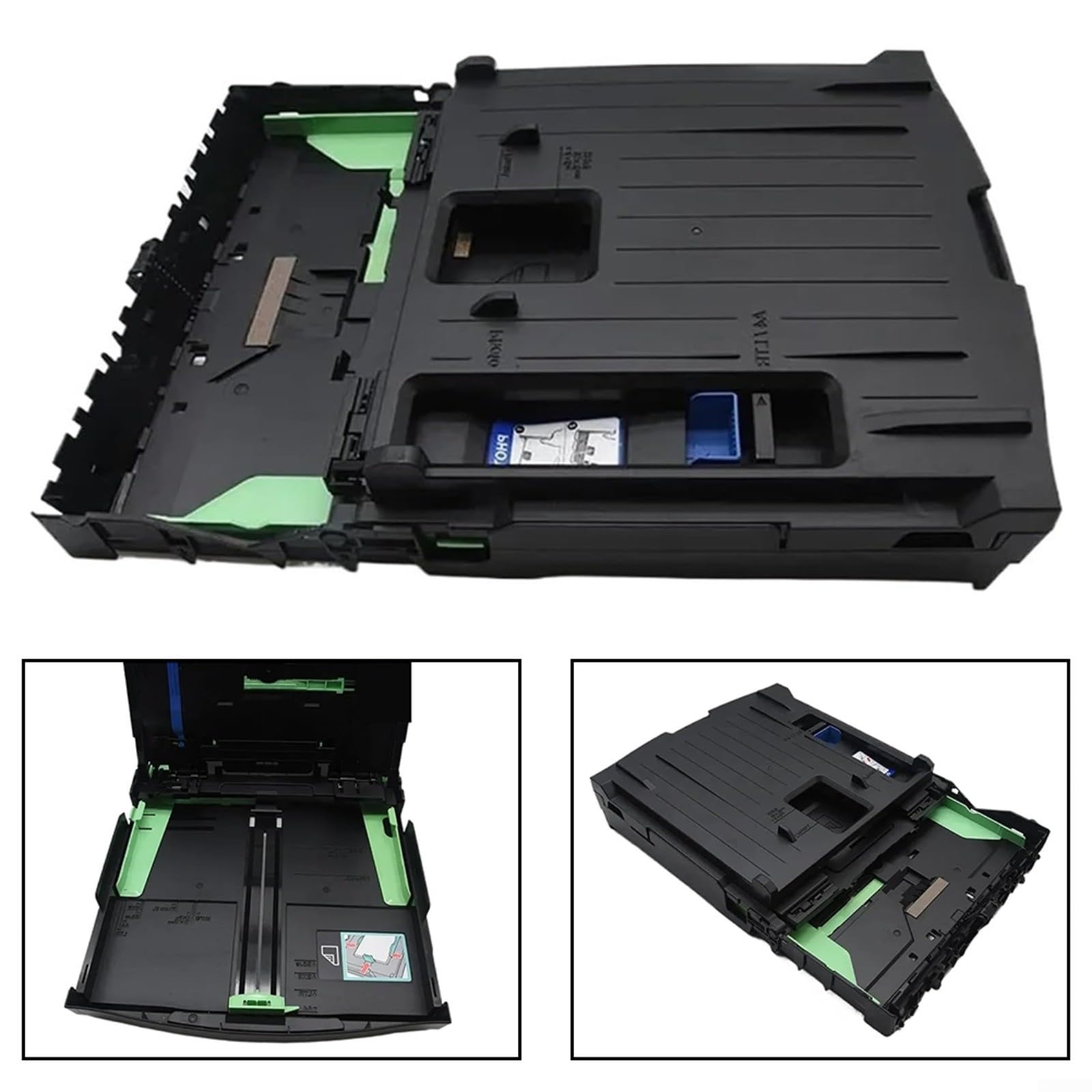 Bac à papier pour imprimante compatible avec Mfc-J432W J435W J430W J425W J725Dw, bac d'alimentation ABS prenant en charge A4/Ltr pour petites entreprises