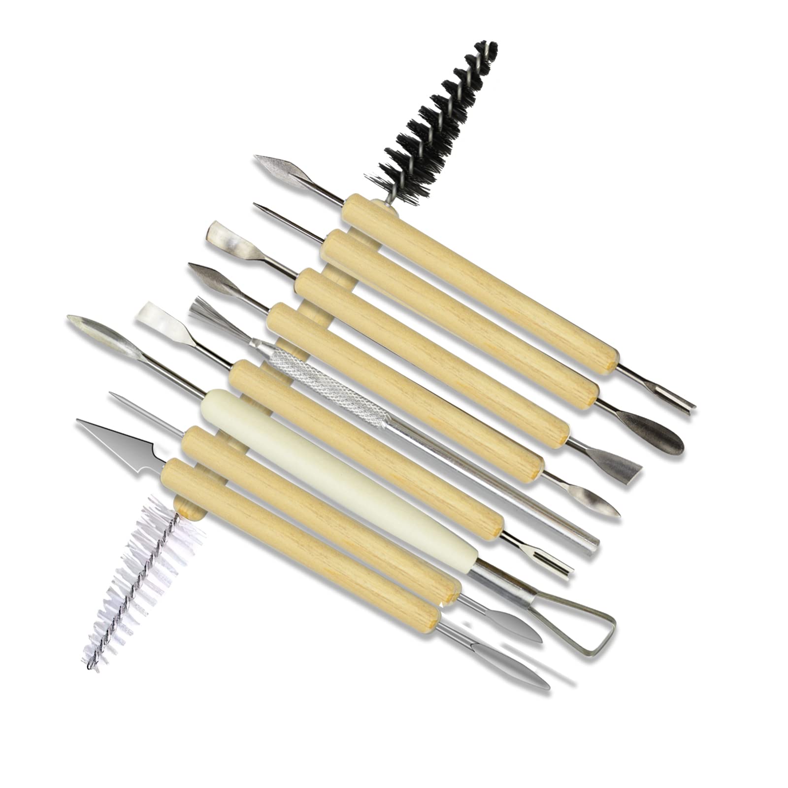 Herramientas Para Arcilla 52pcs,Herramientas De Escultura De Arcilla