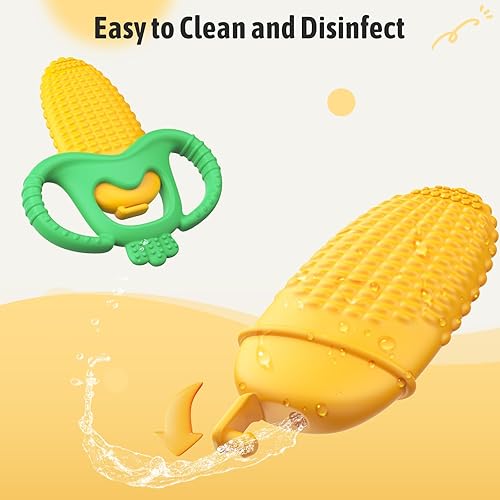 Miniatura 5 de akolik Juguetes de dentición para bebés, alivio de la dentición congelado para bebés, sin BPA, juguetes masticables para bebés, accesorios para