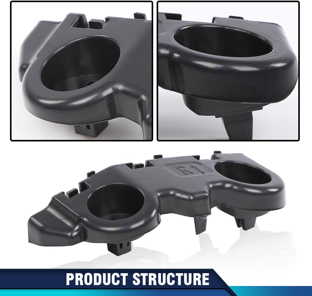 PIT66 Front Right Side Bumper Brackets Compatible with Nissan Kicks 2018 2019 2020 622245RB0A