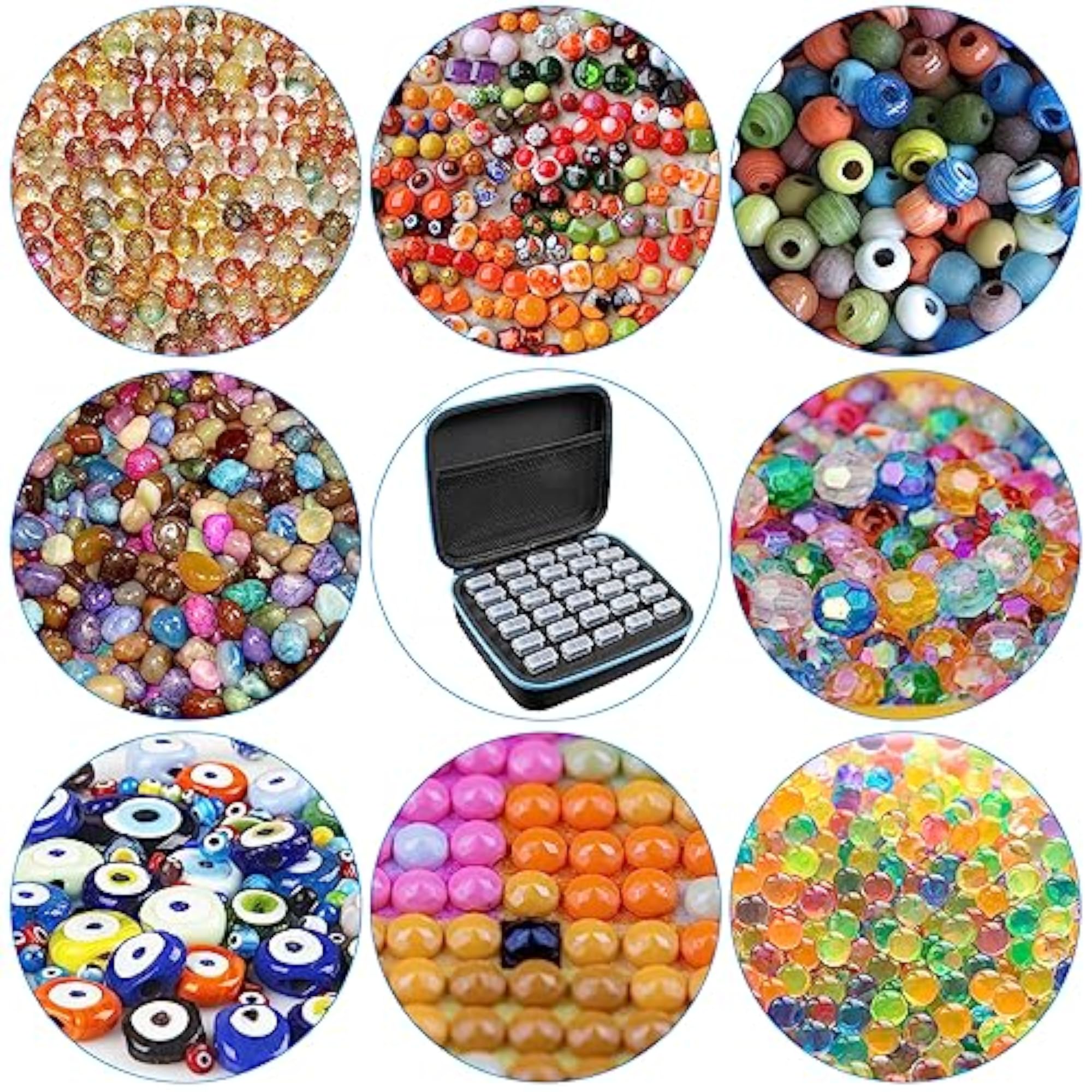 Diamond Painting Storage Containers, 30 Slots Organizer