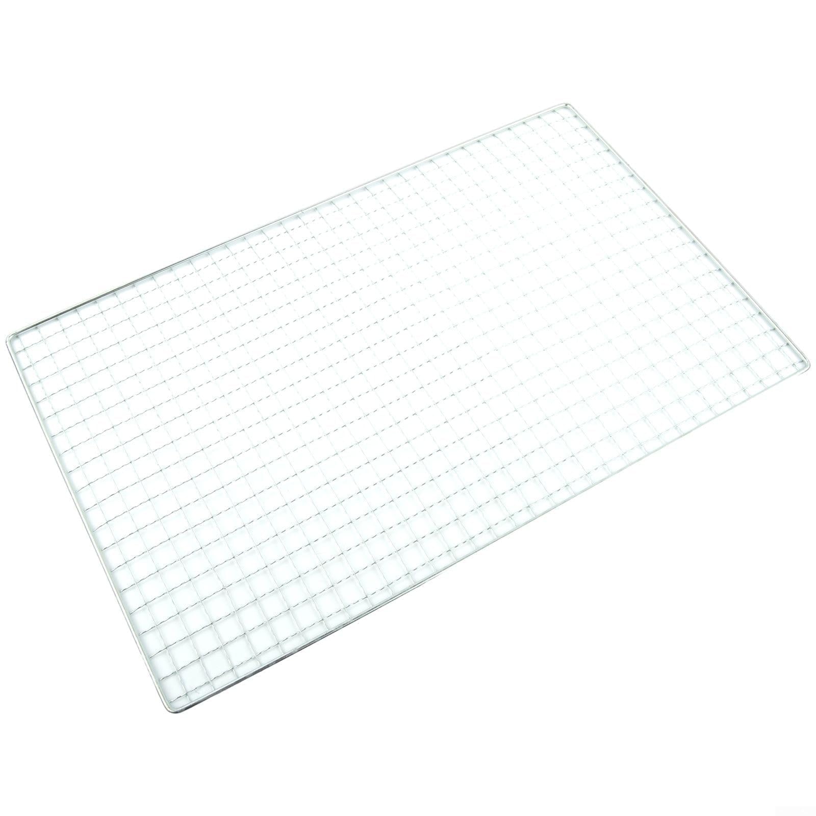 Rejilla para barbacoa, hierro galvanizado para una distribución uniforme del calor, ideal para barbacoas de fogata