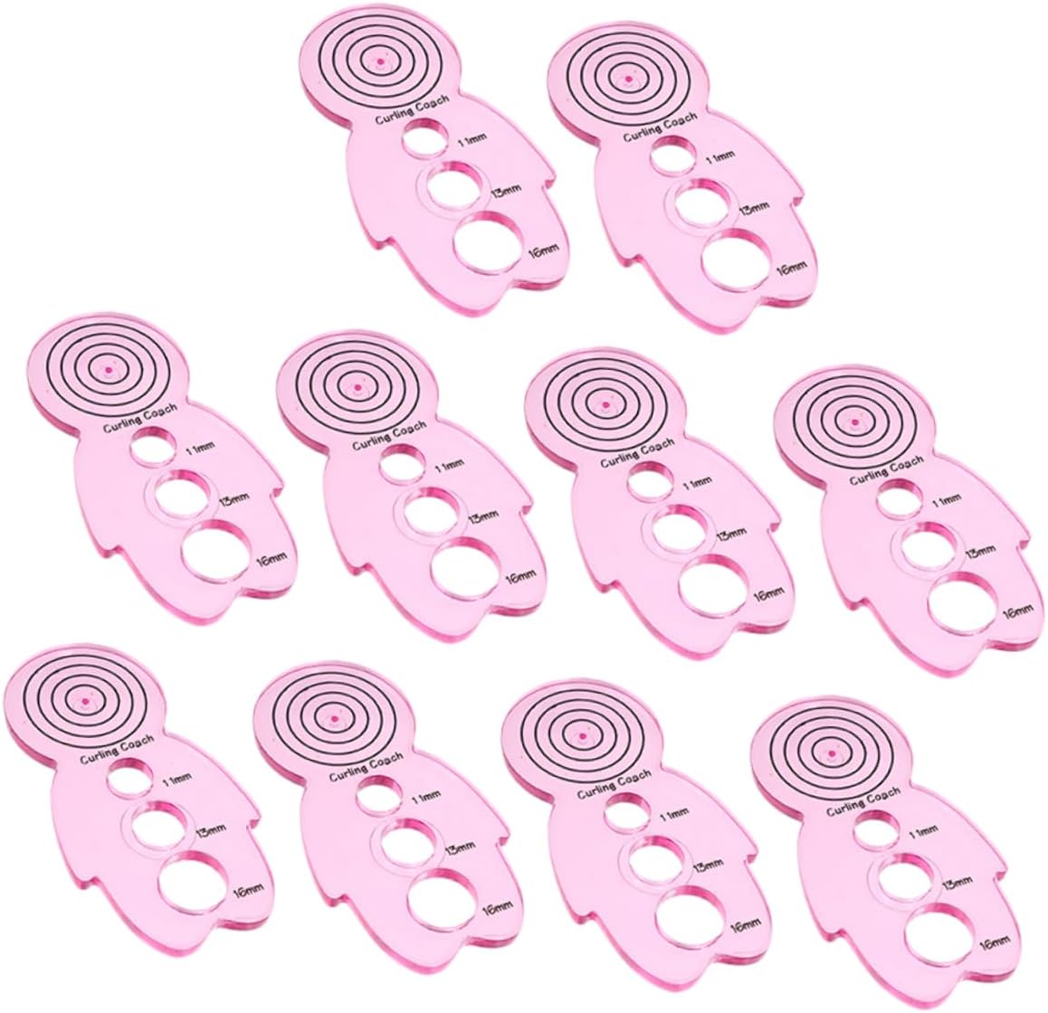 Angoily 10pcs Sturdy Paper Quilling Tool Paper Curling Device Easy to Use for Papercrafting Projects for Beginners and Professionals