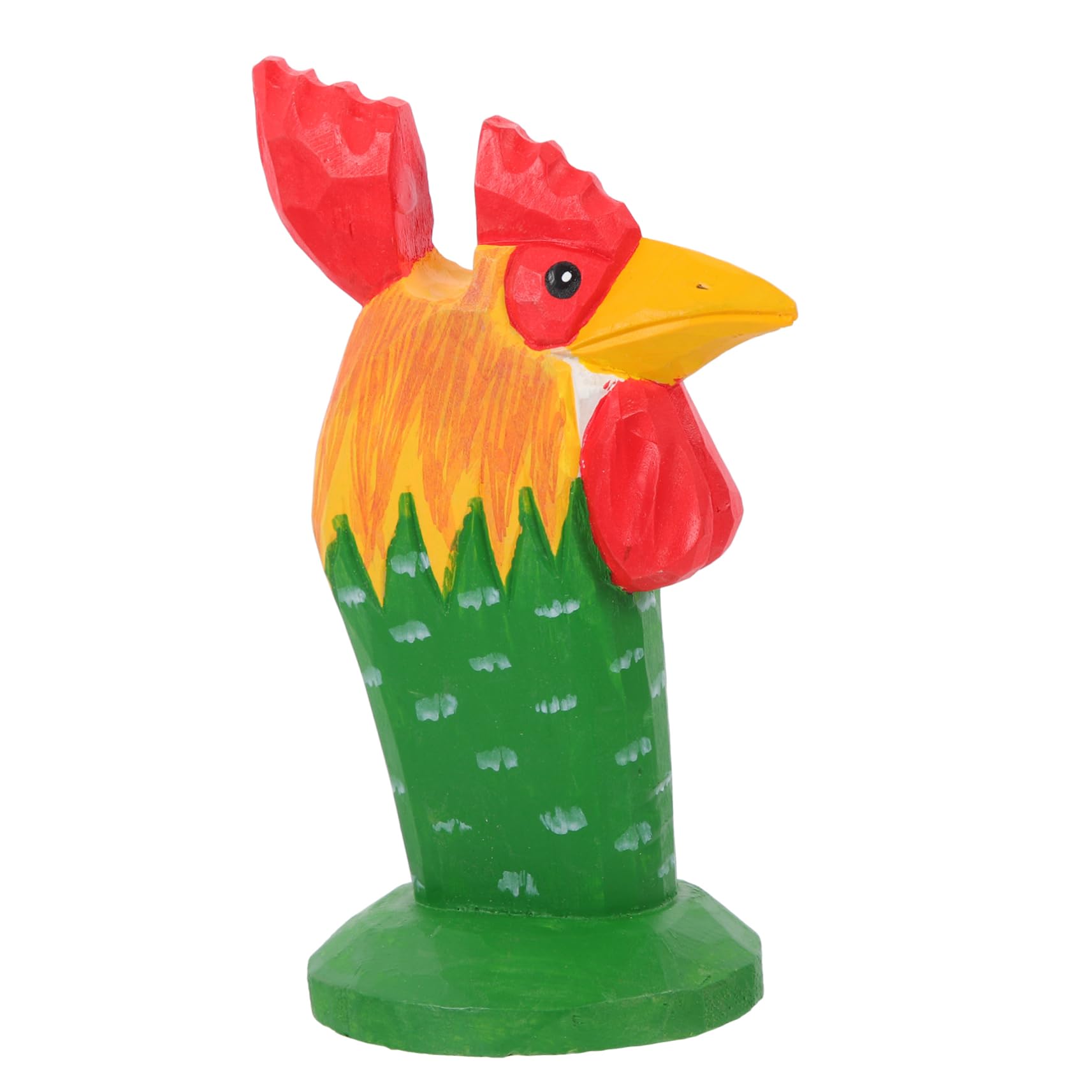 HOODANCOS Animal-shaped Wooden Glasses Frame Cozy Chicken Decor Lightweight Stylish Glasses Stand for Home