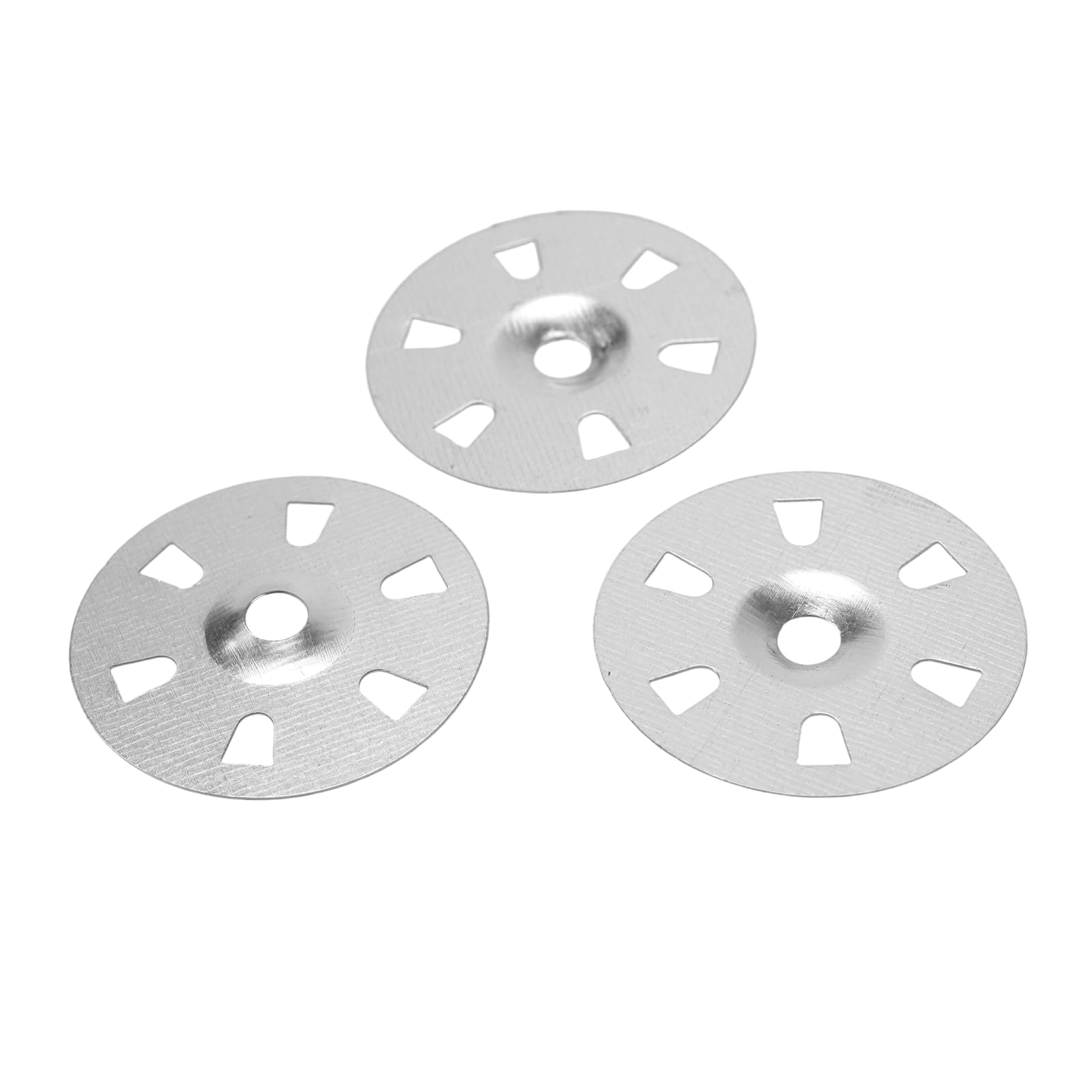 JEUIHAU 500 Pcs Easy Fix Washers, 35mm Diameter Insulation Tile Backer Board Washers for Insulation Thermoboard Plasterboard - Image 4