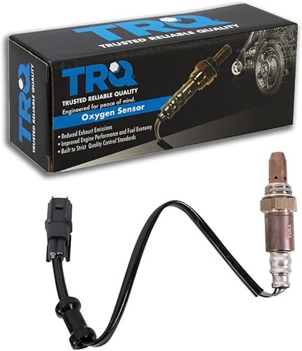 Vista 223 de TRQ Sensor de Oxígeno O2 de 4 Hilos de Banda Estrecha Compatible con VW Atlas 2.0L 2018-21, VW GTI 2.0L 2016-18, Audi A3 Quattro 2.0L 2015-18, VW