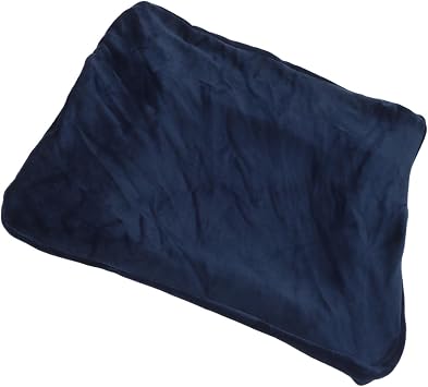 Short Plush Cloth Dust Cover Compatible with AT-LP120XUSB Turntable, Lightweight Protective Case Shielding from Dust Light and Scratches, Spandex Fabric for Home(Blue)