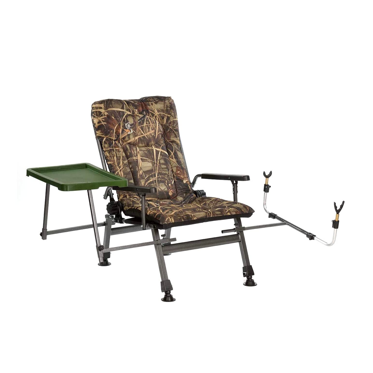 Clothing Estates Fishing Chair/CARP/Fishing Accessories Folding Armchair (F5R ST/P Reed) Waterproof Ergonomic Comfortable Well Designed Adjustable Legs