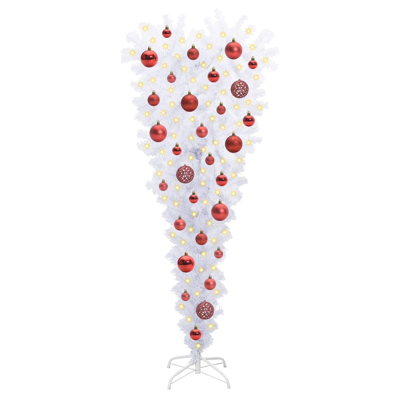 Sztuczna choinka 150 LED 120 cm PVC i stal