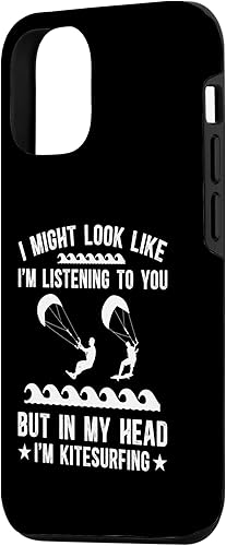 Miniatura 2 de iPhone 15 I'm Kitesurfing Kiteboarder Kitesurf Kitesurfer Kiteboard Case