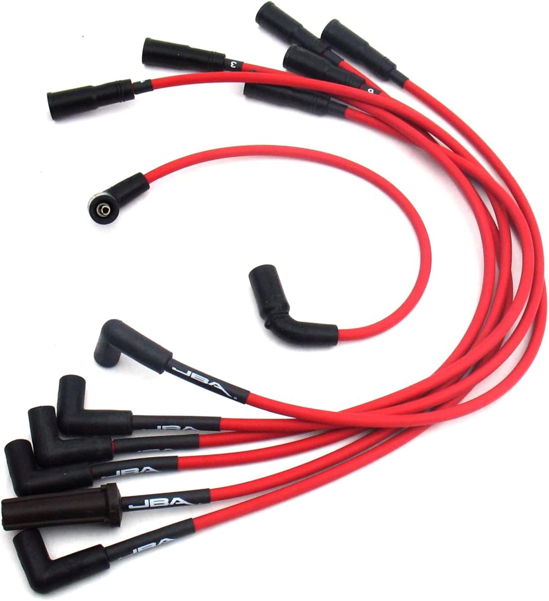 JBA (W0846) 96-03 GM 4.3L Truck Ignition Wires - Red