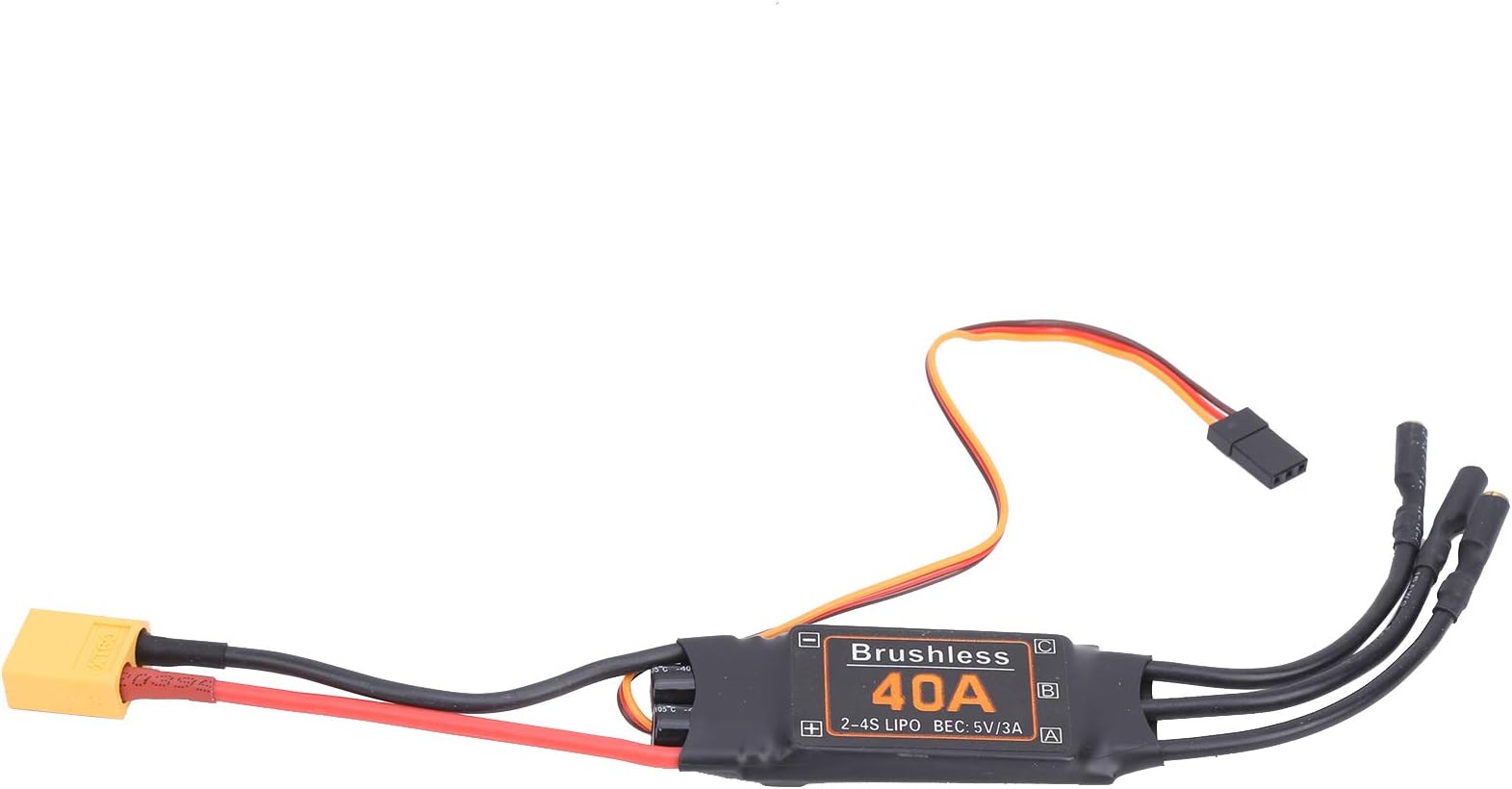 Power Plant & Driveline Systems,40A Brushless ESC Speed Controller 5V/3A BEC Output for RC Drone Airplanes Accessory
