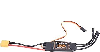 Shipenophy Easy to Install Drone ESC 40A ESC Brushless ESC Practical Safety Protection for FPV