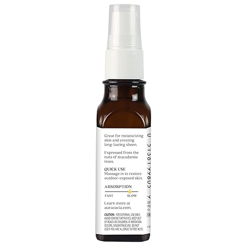 Miniatura 7 de Aura Cacia Aceite orgánico de argán para el cuidado de la piel probado por GCMS para pureza 10fl oz 1 onza líquida