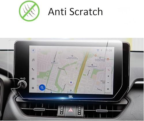 Miniatura 3 de Wonderfulhz - Protector de pantalla compatible con Toyota RAV4, RAV4 2023-2025, pantalla táctil de 10.5 pulgadas, antirreflejos, resistente a los