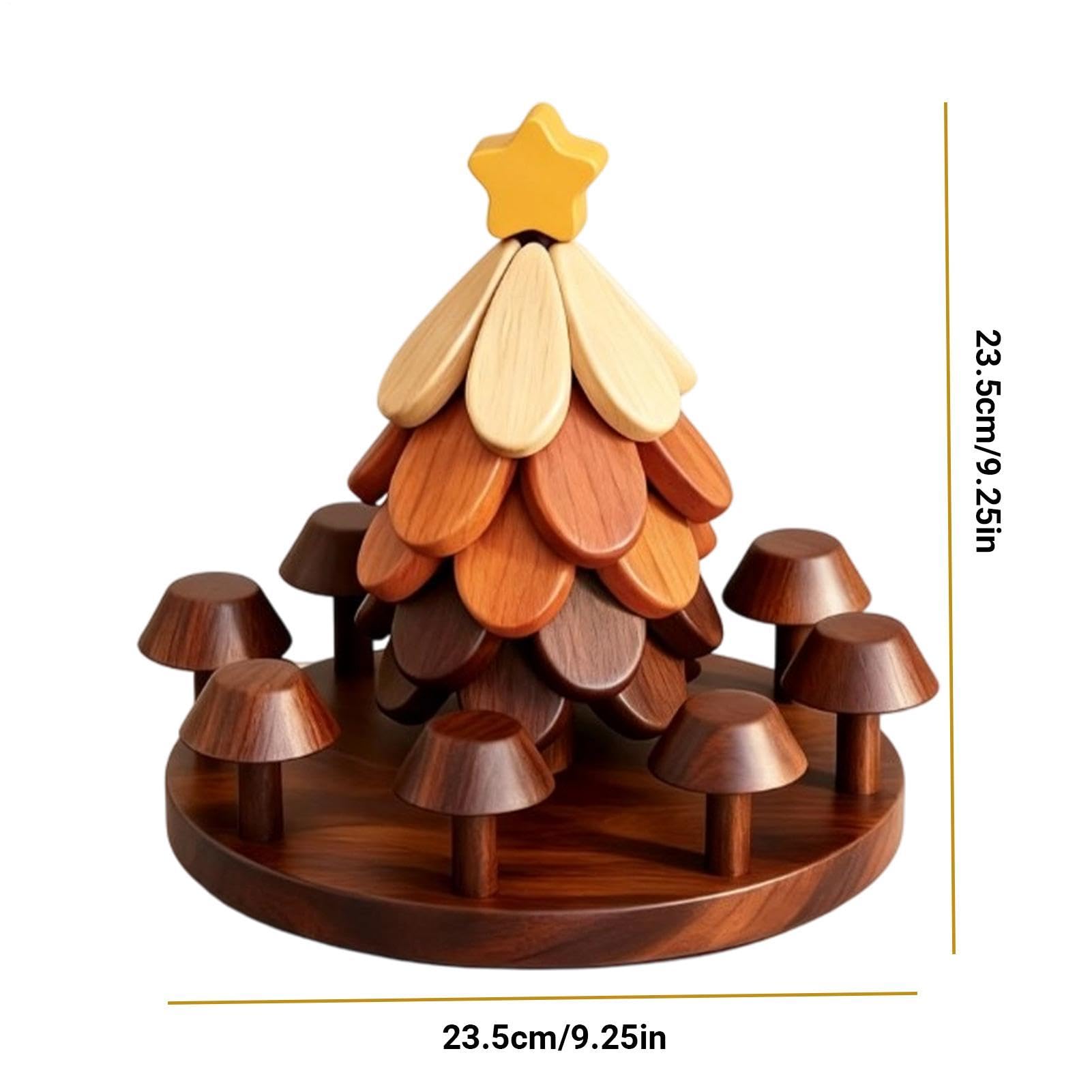Set di Sottopentole in Legno ad Albero Termoresistenti Pieghevoli a Forma