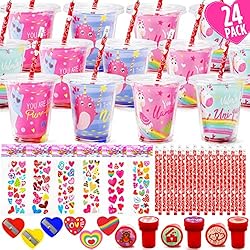 Valentines Day Gifts for Kids - 24 Pack Valentines Day