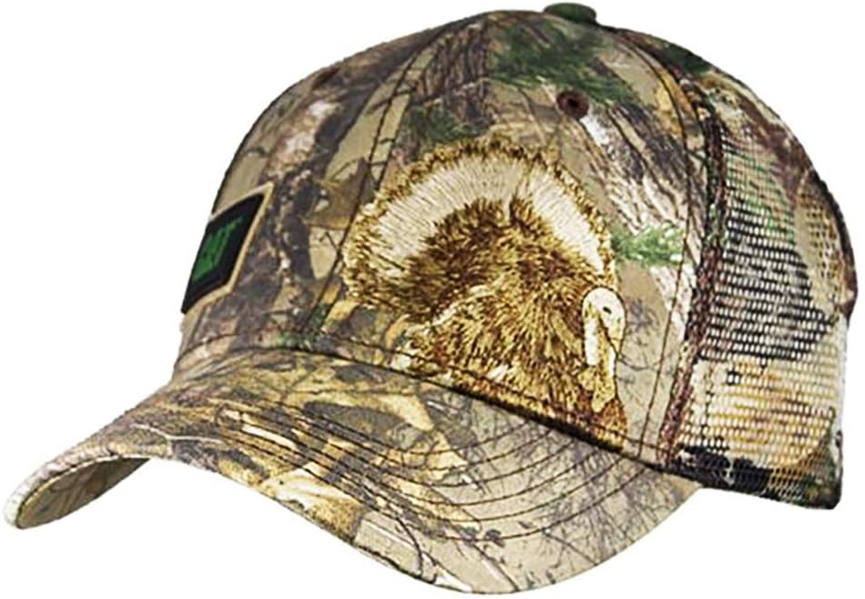 Caterpillar Equipment Xtra Camouflage Mesh Turkey Hunting Cap/Hat