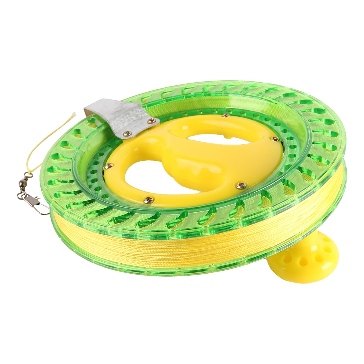 Namvo Enrouleur de Ligne de cerf-Volant pour Cerfs-Volants, prêt à Assembler, avec Ligne Robuste de 400 m et Clip, pour Les activités de Plein air de Tous âges, Facile à utilise