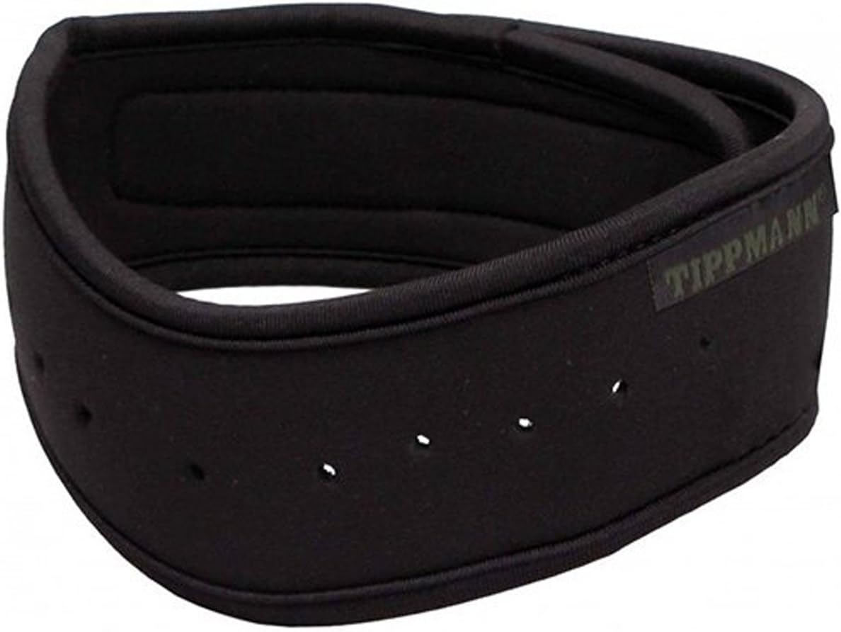 Neck Protector Neoprene Paintball Protective Gear Best fit 14.5" to 17" Neck Size, Black