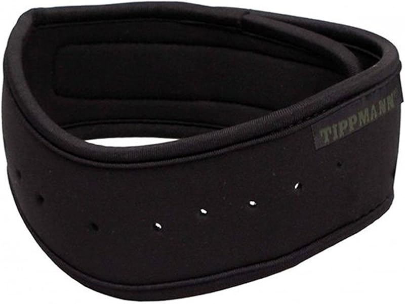 TIPPMANN Protector de cuello Equipo protector de neopreno para paintball, negro (T399020)