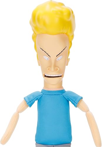 Miniatura 5 de Beavis de peluche parlante de 12 pulgadas de Beavis & Butt-Head, juguete de cuerda coleccionable