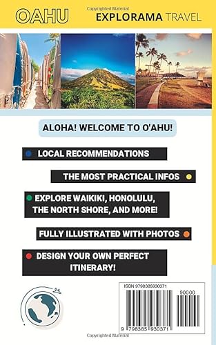 Oahu Travel Guide: Easy Planning Of Your Perfect Trip, Where To Go, What To Do, Local Recommendations, Fully Illustrated Travel Guide (Hawaii Travel Guide) #TOP1