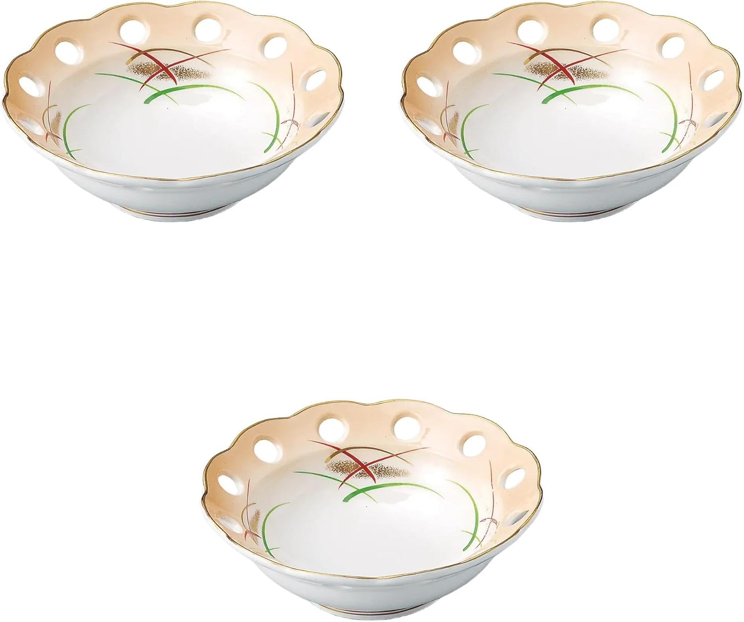 白山陶器 有田焼 『ひすい』 小鉢 5杯 大鉢 白山陶器 有田焼 『ひすい