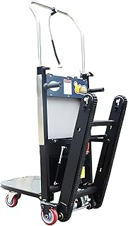 Carrito Eléctrico para Escaleras, Montacargas Plegable Y Resistente, hasta 300 kg, Batería 48 v 45 ah, Ideal para Muebles Y Electrodomésticos