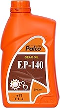 PALCO EP 140 Extreme Pressure Gear Oil 500 ml (Pack 1) | API GL 4 Gear Oil for Cars, Bus & Other Heavy Vehicle High Performance Heavy-Duty for Smooth Transmissions, Superior Protection