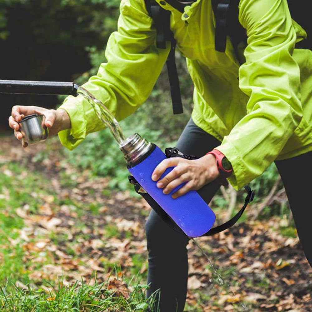 Borsa porta bottiglia d'acqua Borsa universale per bottiglia d'acqua Borsa per bottiglia d'acqua sportiva ad alta capacà da viaggio all'aperto  18