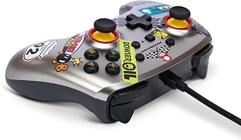 PowerA PowerA Advanced Wired Controller for Nintendo Switch - Mario Kart, Silver Grey