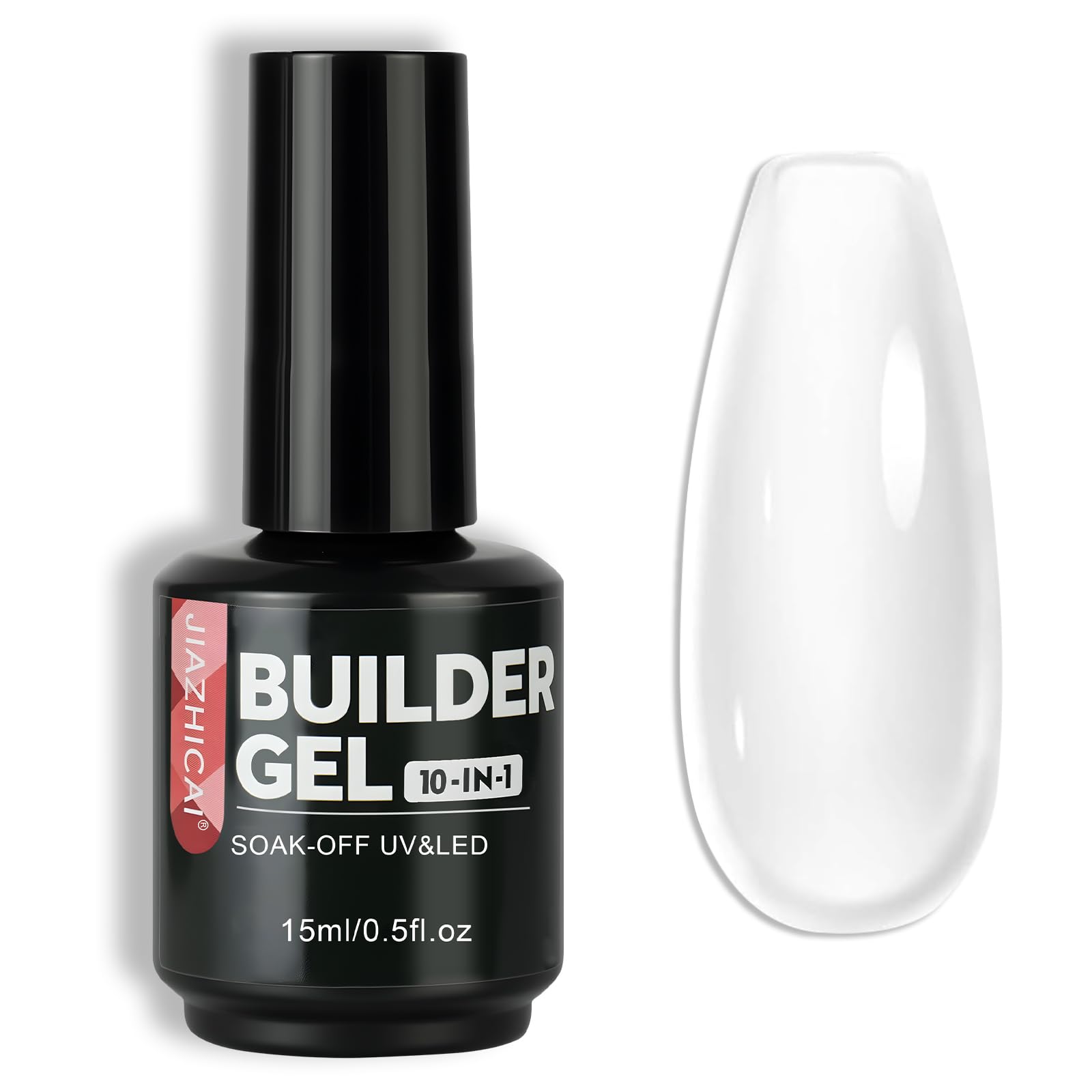 BUTBU Builder Gel, 10 in 1 15ml Nail Builder Base Strengthening Gel