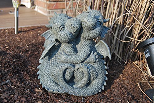Preisvergleich Produktbild MC Drachen! Süß! Kuschelnd! Garten! Figur! Drache! Fantasy!