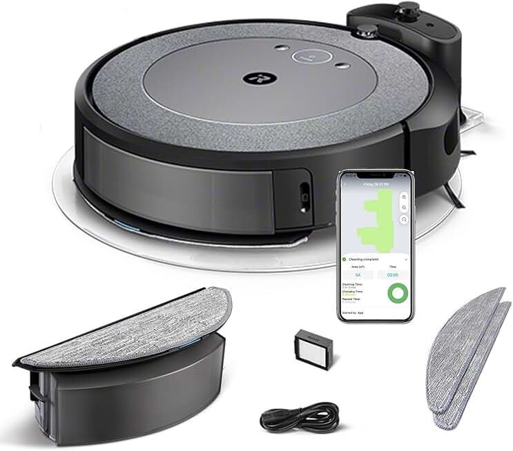 iRobot Roomba Combo i5 Robot Vacuum & Mop - Clean by Room wi