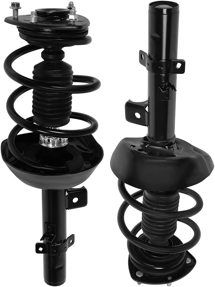 LSAILON Front Pair Struts Shocks Complete Assembly Compatible with 2013-2017 for Honda for Accord 172971 172970 Struts