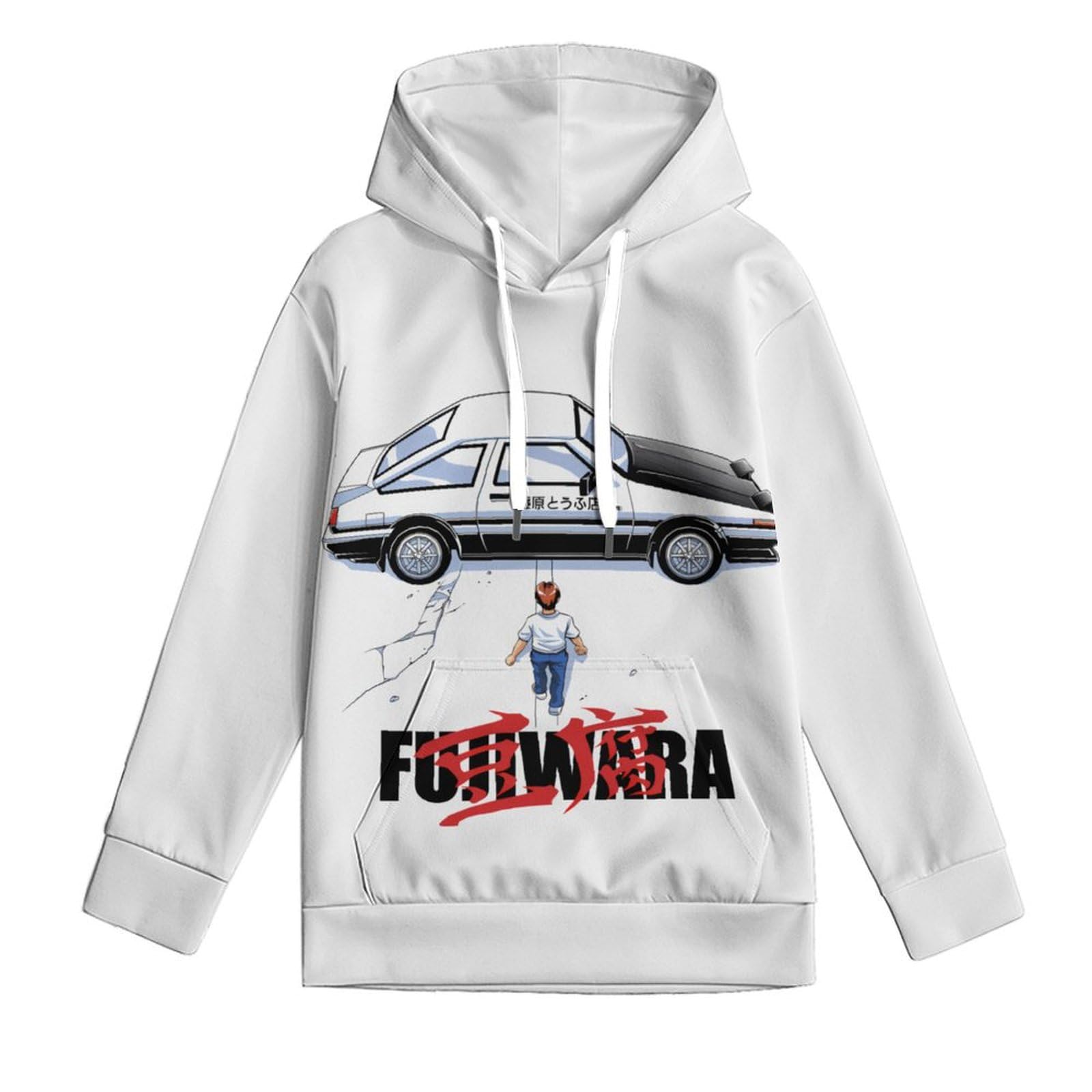 頭文字d イニシャルd スタッフパーカー　86着限定　Lサイズ Amazon.co.jp: 子供服 パーカー 頭文字d イニシャル D 藤原拓海 プル