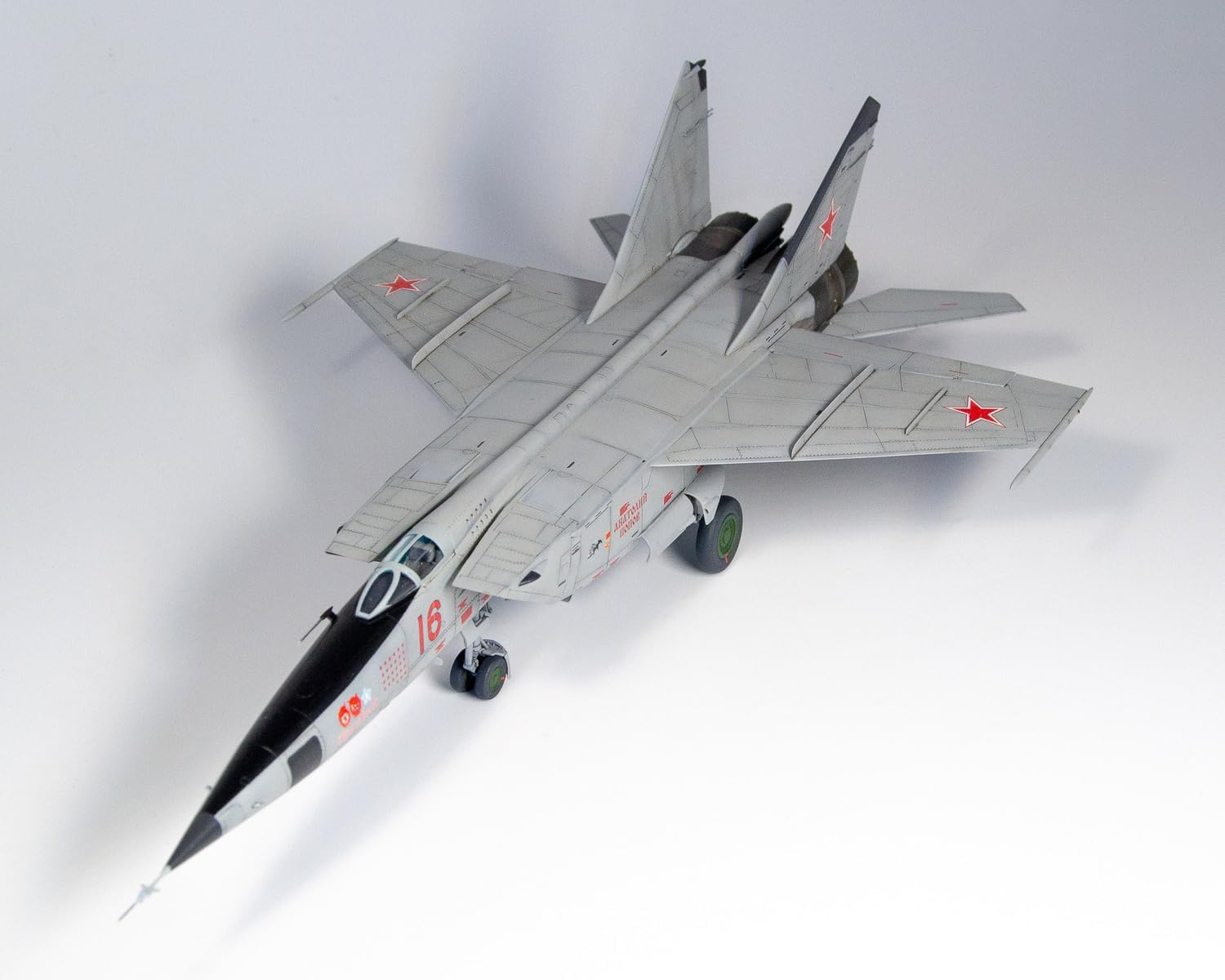 ICM ICM72172 1:72-MiG-25 RBT, Soviet Reconnaissance Plane SkyBlue