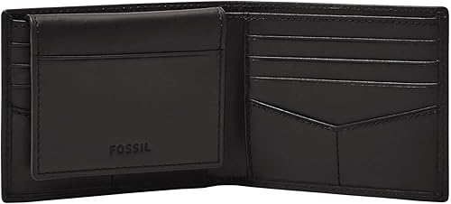 Miniatura 7 de Fossil Mens Derrick Leather RFID-Blocking Bifold Passcase with Removable Card Case Wallet