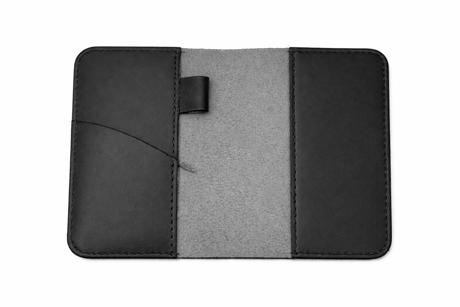 CestAntiQ Leather Field Notes Cover 3.5 x 5.5, Black