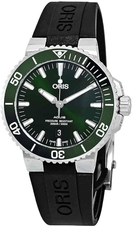 oris watch green face
