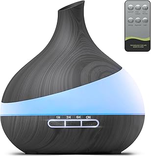 500ML Essential Oil Diffuser: Aroma Diffuser with Remote Control